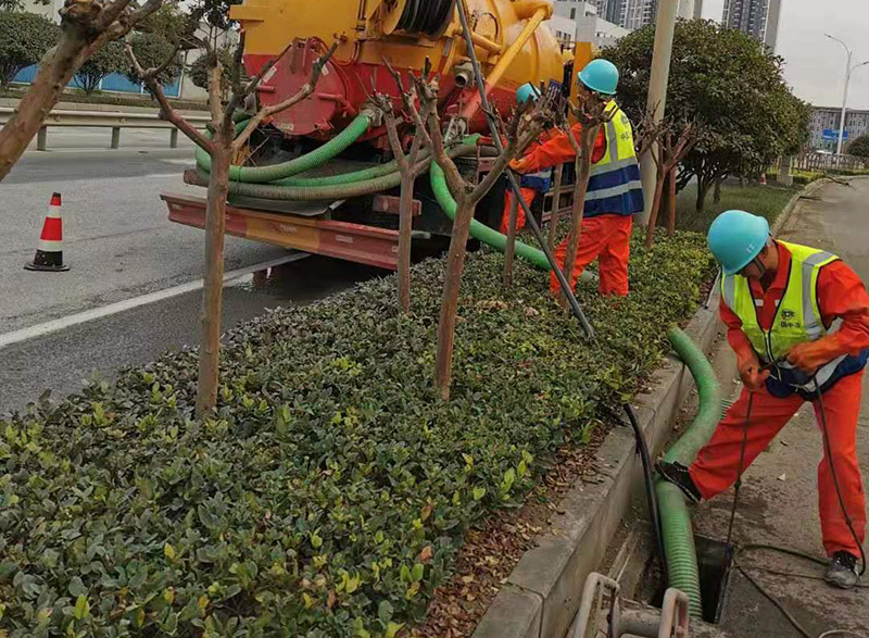乐至市政管道清淤
